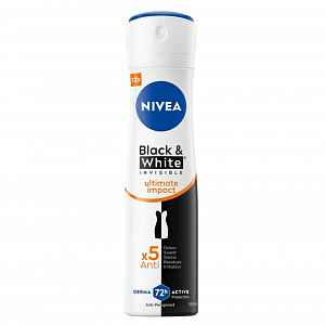 Nivea Antiperspirant ve spreji Black & White Invisible Ultimate Impact  150 ml