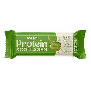 4SLIM Tyčinka protein&collagen matcha 35 g