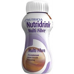 Nutridrink Multi Fibre čokoláda 200 ml