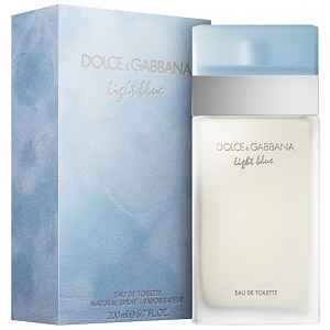 DOLCE GABBANA Light Blue dámská toaletní voda ( exkluzivní velké balení )  200 ml