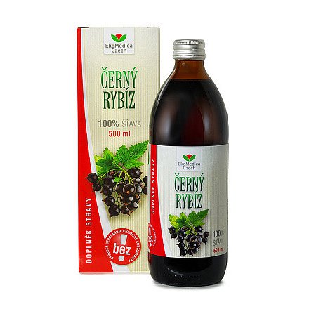 EkoMedica Černý rybíz 500ml