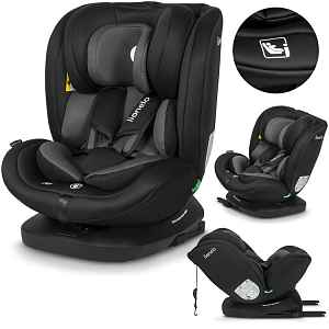 LIONELO Autosedačka Bastiaan i-Size (40-150 cm) Black Grey