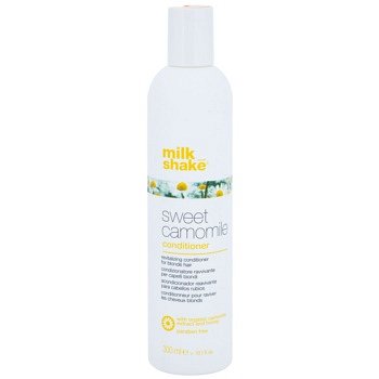 Milk Shake Sweet Camomile vyživující kondicionér pro blond vlasy bez parabenů 300 ml