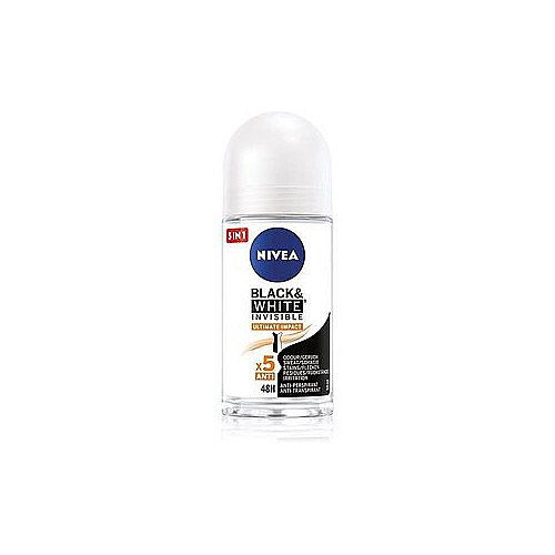 Nivea Kuličkový antiperspirant Black & White Invisible Ultimate Impact  50 ml