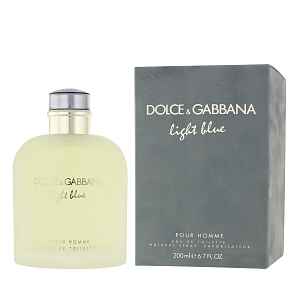 DOLCE GABBANA Light Blue pour Homme pánská toaletní voda ( exkluzivní velké balení ) 200 ml