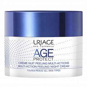 Uriage Age Protect Multi-Action Noční peelingový krém 50 ml