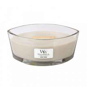 Woodwick Wood Smoke vonná svíčka s dřevěným knotem (hearthwick) 453,6 g