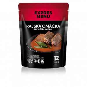 Expres Menu Rajská omáčka s hovězím masem 2 porce
