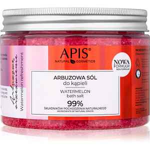 Apis Natural Cosmetics Watermelon Refreshment sůl do koupele 650 g
