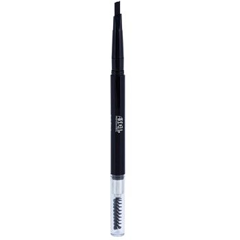 Ardell Brows mechanická tužka na obočí s kartáčkem 2 v 1 odstín Soft Black 0,2 g