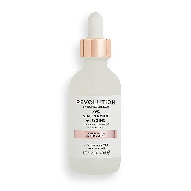 Revolution Skincare Sérum na rozšířené póry se zinkem  60 ml