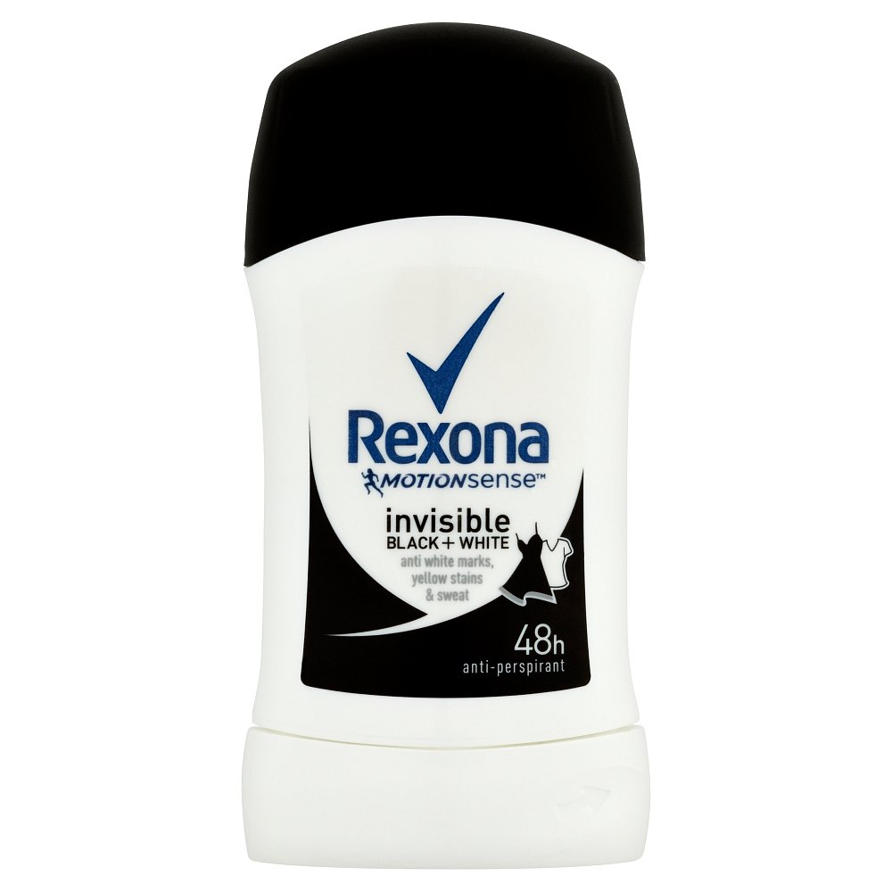 REXONA Invisible Black&White tuhý deodorant 40 ml