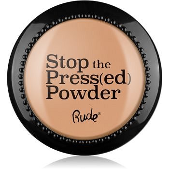 Rude Cosmetics Stop The Press(ed) Powder kompaktní pudr odstín 88094 Rosy Nude 7 g