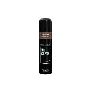 Sprej pro zakrytí řídnoucích vlasů Sibel Hair Sculptor - tmavě hnědá, 75 ml (8903126)