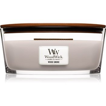 Woodwick Wood Smoke vonná svíčka s dřevěným knotem (hearthwick) 453,6 g