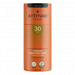 ATTITUDE 100% minerální ochranná tyčinka s vůní Orange Blossom SPF30 85 g