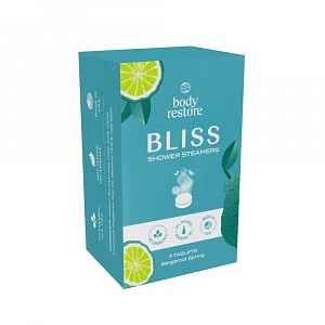 Body Restore Aromatické tablety do sprchy bergamot spring 3 ks