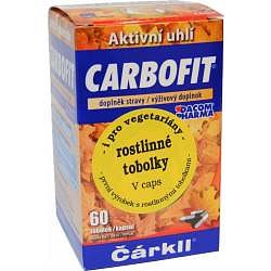 Carbofit Čárkll rostlinné tobolky 60 ks