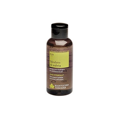 Čistý organický šalvějový hydrolát (Sage Hydrolat) 100 ml