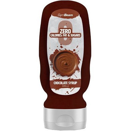 GymBeam Chocolate Syrup 320 ml chocolate