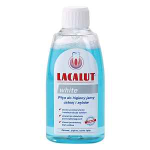 Lacalut White ústní voda s bělicím účinkem 300 ml