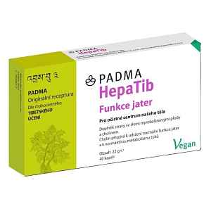 PADMA HepaTib Játra a metabolismus s cholinem 40 kapslí