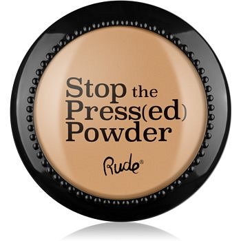Rude Cosmetics Stop The Press(ed) Powder kompaktní pudr odstín 88095 Nude 7 g
