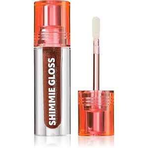 Trouble Maker Shimmie Gloss třpytivý lesk na rty odstín New Stakes Brown 3 ml