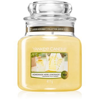 Yankee Candle Homemade Herb Lemonade vonná svíčka Classic střední 411 g