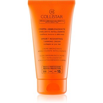 Collistar Self Tanners opalovací tělový krém se zpevňujícím účinkem SPF 15  150 ml