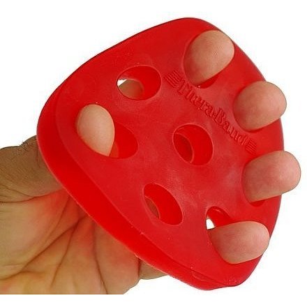 Thera-Band Hand Xtrainer - posilovač prstů a dlaně červený měkký