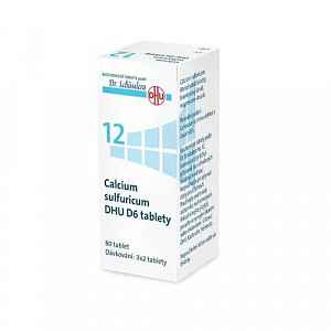CALCIUM SULFURICUM DHU D5-D30 neobalené tablety 80