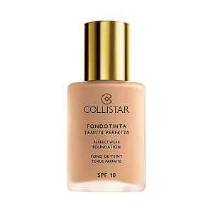 Collistar Foundation Perfect Wear voděodolný tekutý make-up SPF 10 odstín 4 Biscuit  30 ml