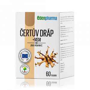 Edenpharma Čertův dráp + MSM orální tobolky 60
