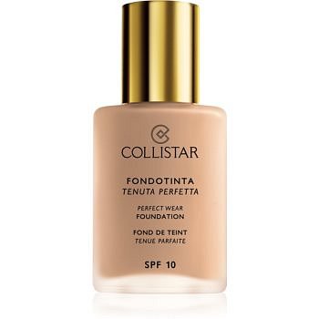 Collistar Foundation Perfect Wear voděodolný tekutý make-up SPF 10 odstín 3.1 Sand 30 ml