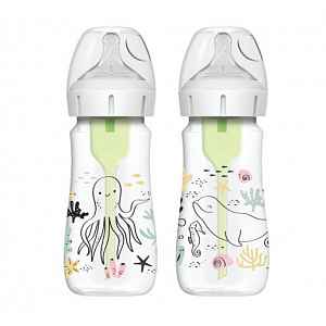 Dr.Browns Kojenecká láhev Anti-Colic Options+ Oceán 270 ml 2 ks