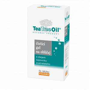 Dr.Müller Tea tree oil čistící gel na obličej 200 ml