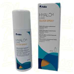 HYALO4 CARE Silverspray suspenzní sprej s kyselinou hyaluronovou k ošetřen