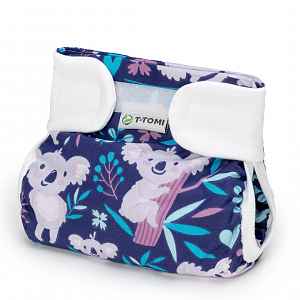 T-tomi Ortopedické abdukční kalhotky - suchý zip Dark koalas (3-6kg)