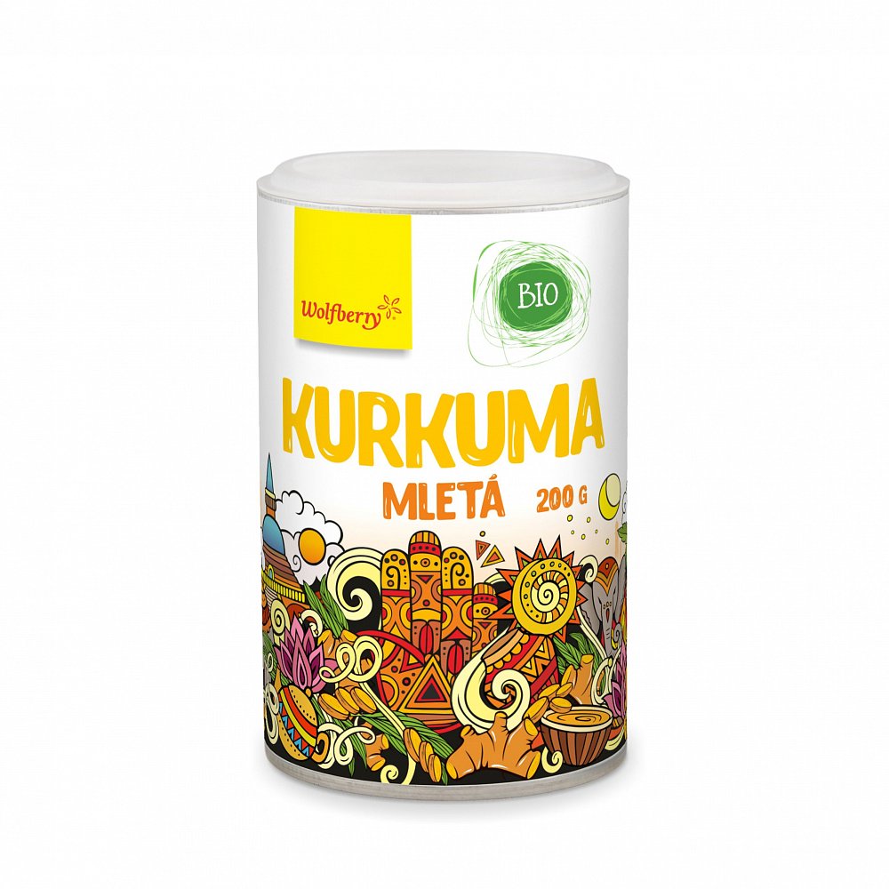 WOLFBERRY Kurkuma mletá 200 g BIO