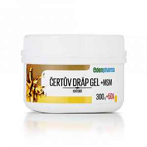 Edenpharma Čertův dráp + MSM gel 300+50g zdarma