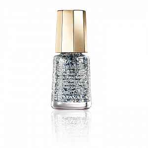 Mavala MAVALA  minicolor zpevňující lak na nehty s křemíkem  - 412 Fashionista Black 5 ml