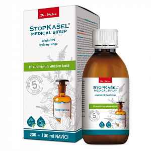 STOPKAŠEL Medical sirup Dr.Weiss 200+100ml NAVÍC