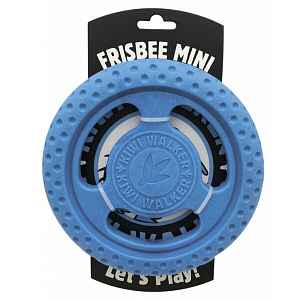 Hračka pes FRISBEE MINI plov. z TPR modrá Kiwi