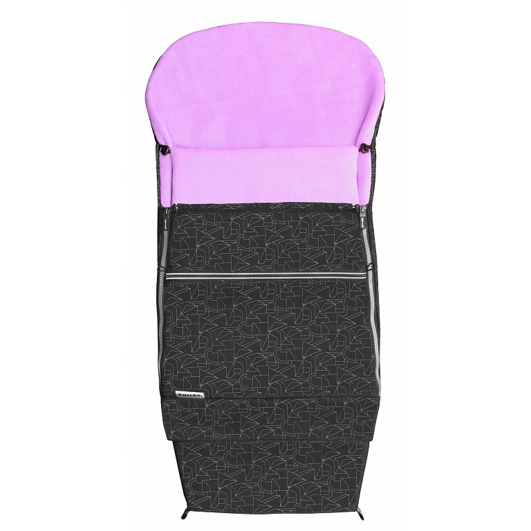 EMITEX Fusak Combi EXTRA Černý + lila