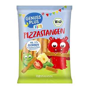 GENUSS PLUS BIO Tyčinky s příchutí pizzy 75 g