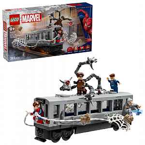 LEGO Marvel 76321 Spider-Man vs. Doc Ock: Scéna v metru