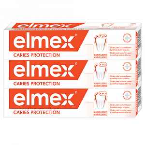 Elmex Caries Protection zubní pasta 3 x 75 ml