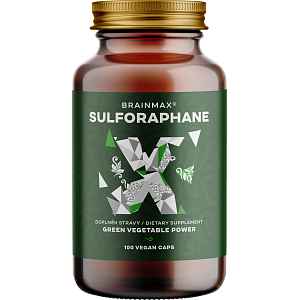 BrainMax Sulforaphane 35 mg, Sulforafan, 100 rostlinných kapslí