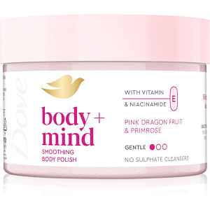 Dove Dragonfruit & Primrose tělový peeling 295 ml